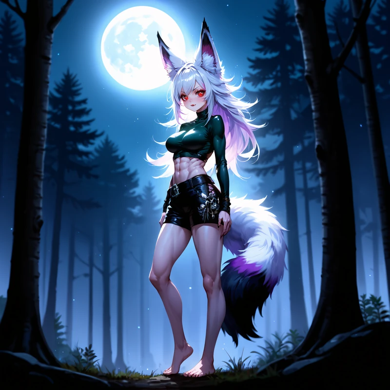 My wolfgirl neighbor is a vampire